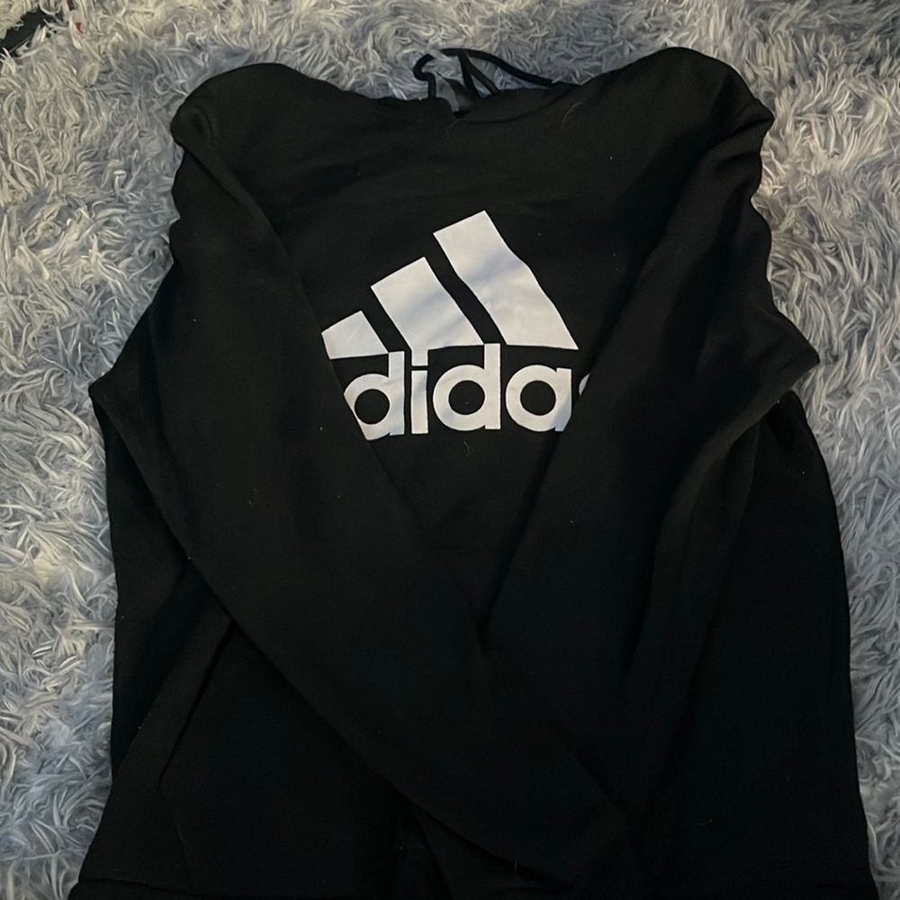 Black adidas hoodie